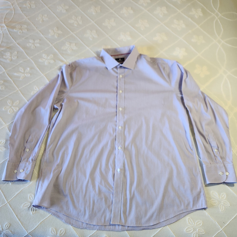 Men's Blue Checkered Shirt